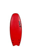 4'6" Evil Twin - Red Front